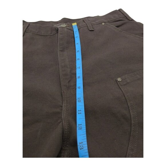 Carhartt Pant Men 36x30 Loose Fit Double Knee Distress Work B136 DKB Streetwear - Picture 5 of 9